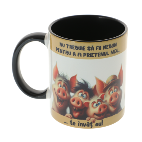 Funny personalized “You Don't Have to Be Crazy” mug