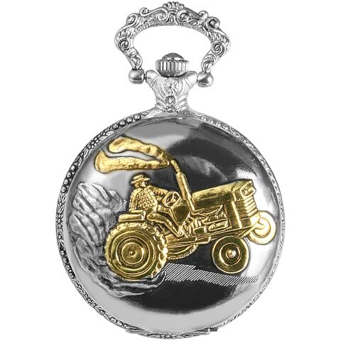 Tractor pocket watch