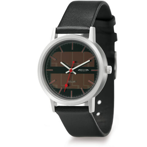 Solar wrist watch simple