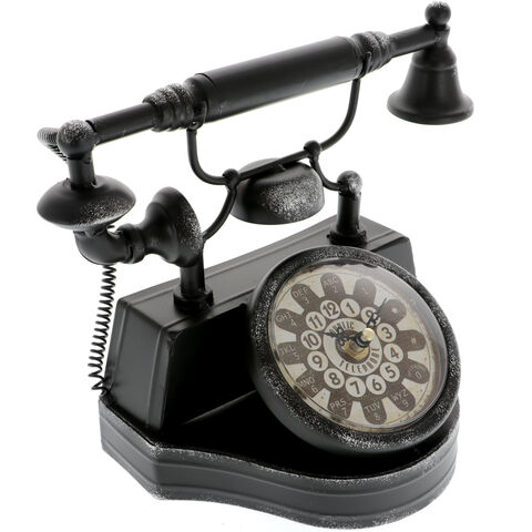 Retro telefon fém óra