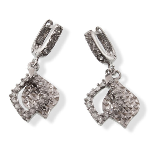 Chrystal Silver Earrings