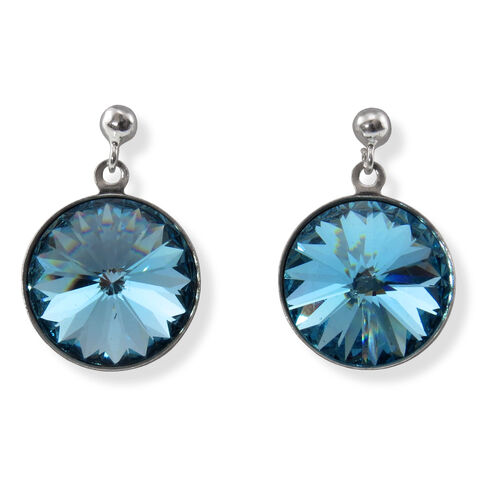 Azure Swarovski Earrings