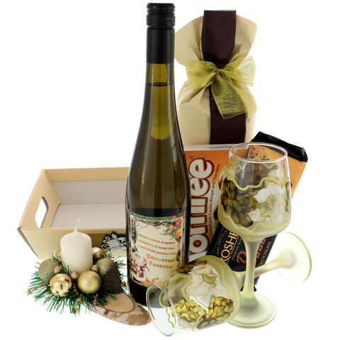 Christmas Gift Basket Coffee Cream