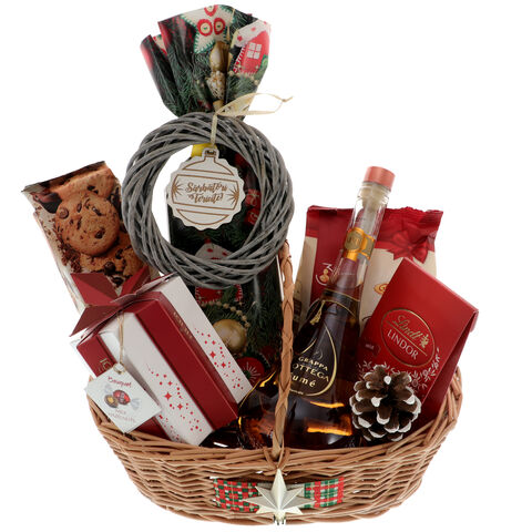 Grappa Christmas gift basket