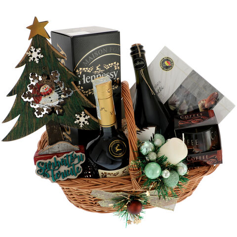 Hennessy Christmas Gift Basket