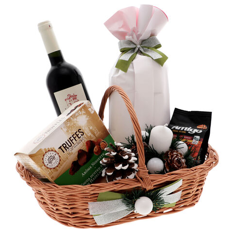 Gift Basket Bright Christmas