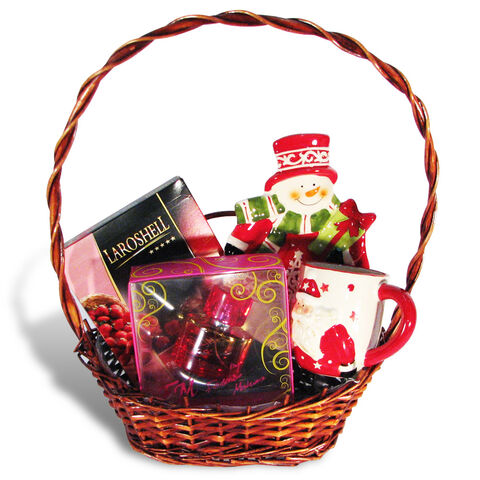 Winter gift basket