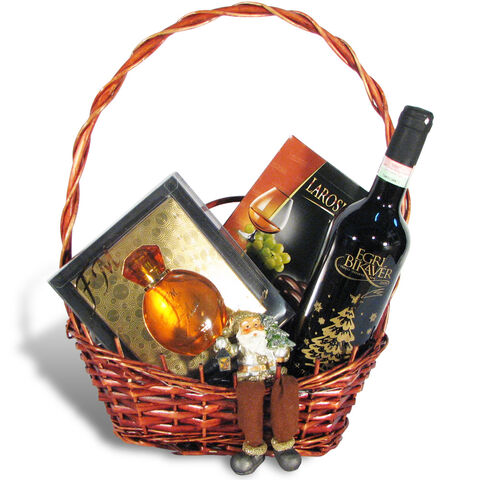 Santa Claus gift Basket