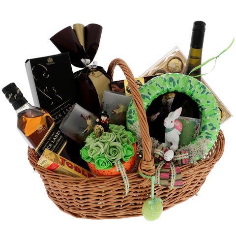 Black Label Easter Gift Basket