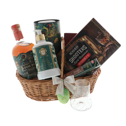 Cos cadou Paște Don Papa Luxury