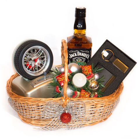 Christmas Gift Basket for HIM