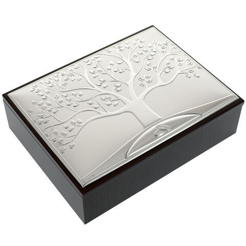 Wedding gift jewelry box tree of life