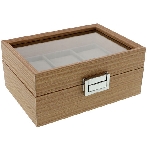 3 Watch Holder Box Wooden Collection