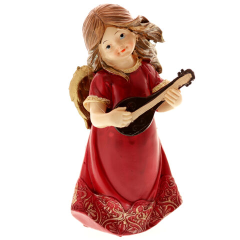 Decor angel with mandolin