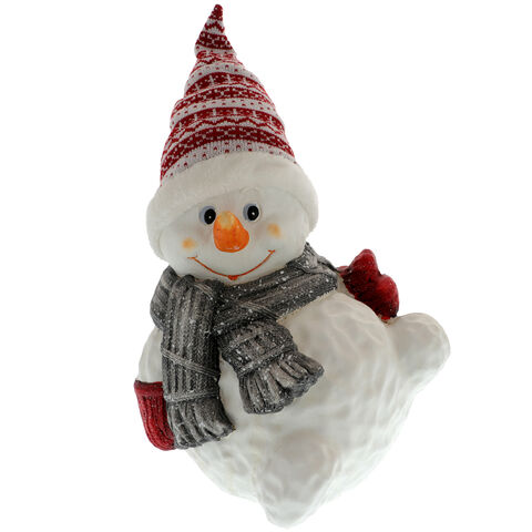 Big snowman figurine