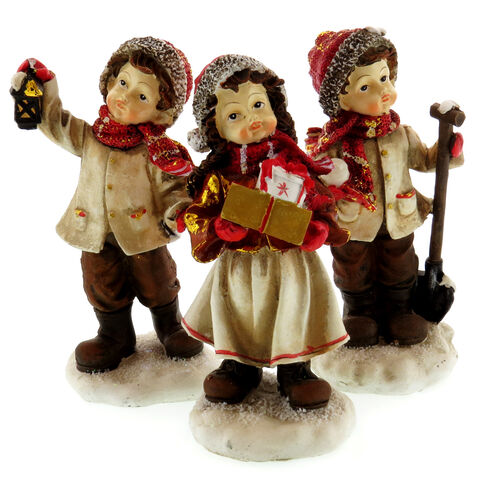 Children Christmas Figurines