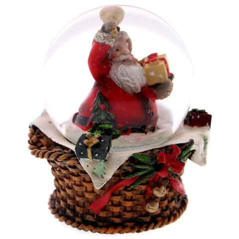 Snow globe with Santa Claus