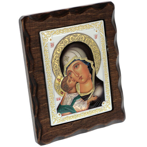 Holy Virgin of Vladimir Icon 15cm