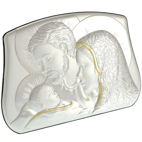 Modern 3D Icon Holy Family 22cm