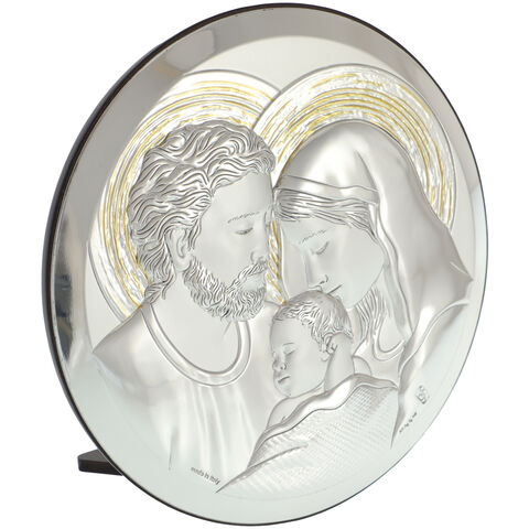 Holy Family Round Icon 16cm