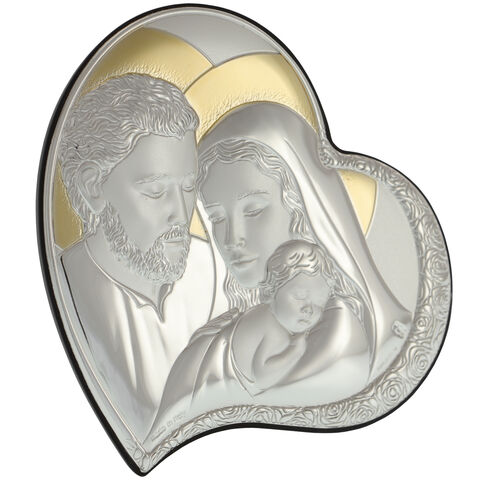 Holy Family Heart Icon 