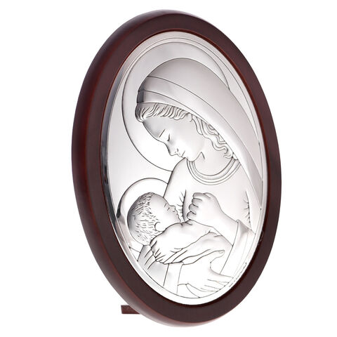 Small Oval Mary Icon