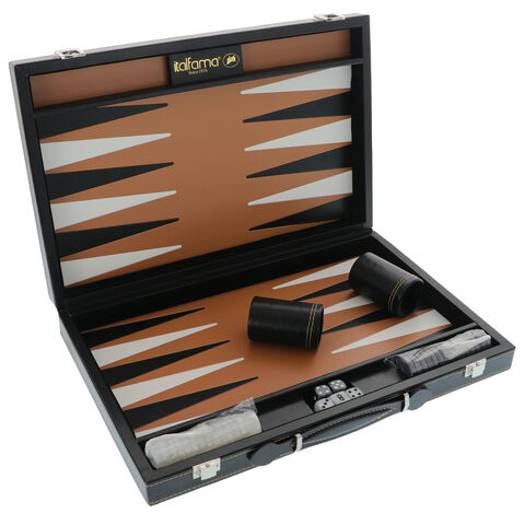 Exclusive briefcase backgammon game