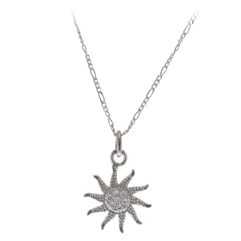 Sun Necklace with Pendant