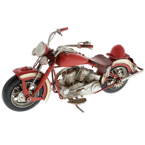 Red Indian motorcycle model