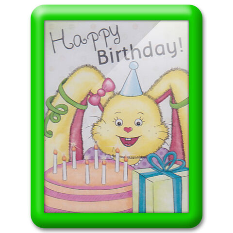 Fridge magnet Happy Birthday