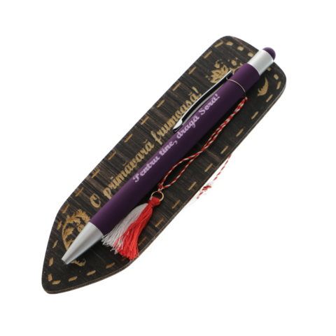 Márciusi Ajándék Nővéremnek – Gravírozott Könyvjelző és Személyre Szabott Toll