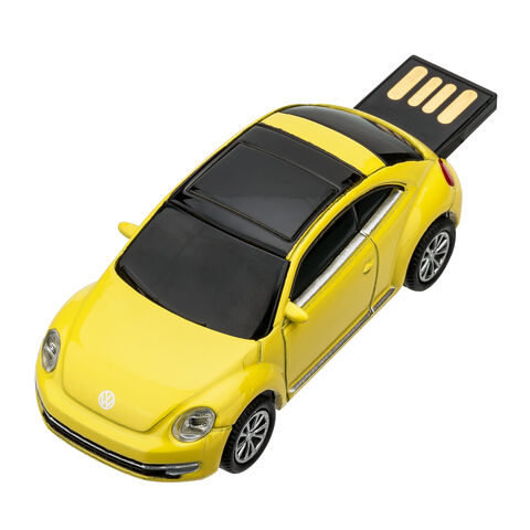 Memorie USB VW Beetle galben 16GB