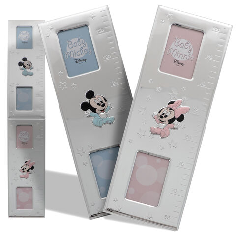 Mickey Minnie silver wall tape measure