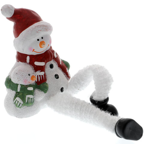 Snowman with Long Legs