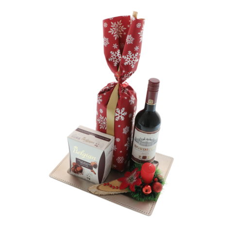 Pachet cadou Crăciun Bordeaux
