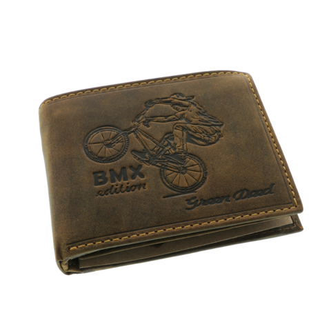 Portofel bărbați piele BMX edition maro