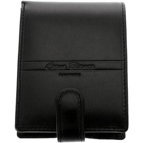 lack Leather Men's Wallet Luxury