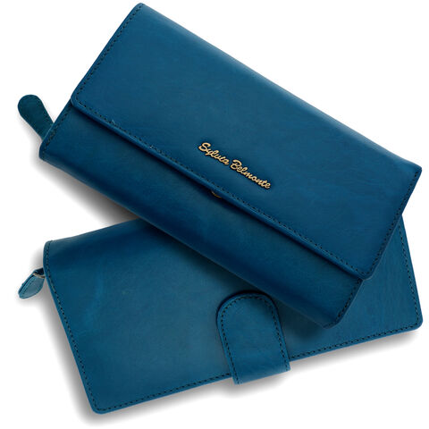 Luxury Lady Sylvia Turcoaz Wallet