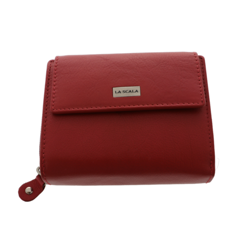 Ruby Women’s Wallet in Red Genuine Leather (10x13 cm)