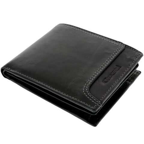 Black Leather Wallet Giultieri