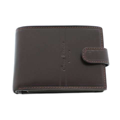 Corvo Bianco Luxury brown leather wallet