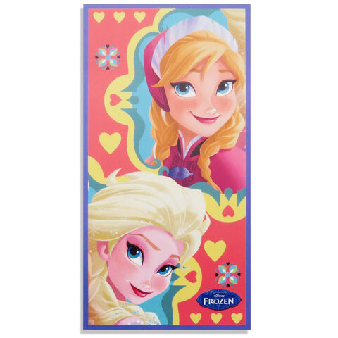 Elsa and Anna Beach Towel