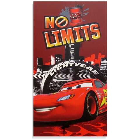 Cars Towel: No Limits