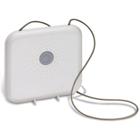 Shower radio with grey cord