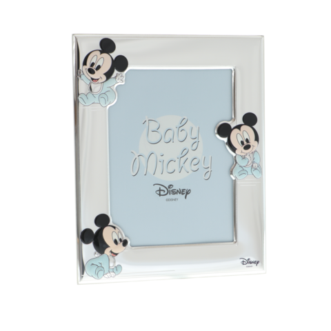 Baby Mickey Mouse 25cm silver plated  photo frame