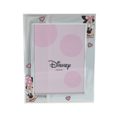 Disney Minnie Mouse ezüstözött képkeret 23cm