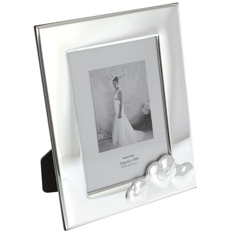 Wedding photo frame 3 hearts 26cm