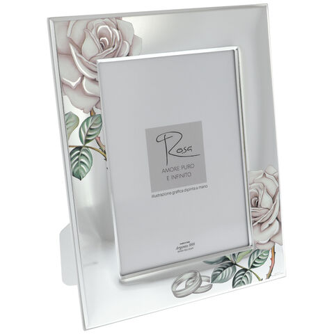 Wedding photo frame roses 26cm