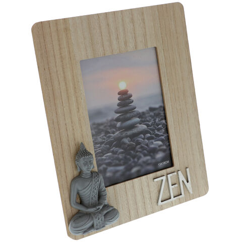 Nature Zen Buddha photo frame