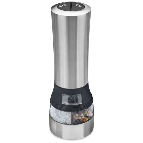 2-in-1 electric salt and pepper mill